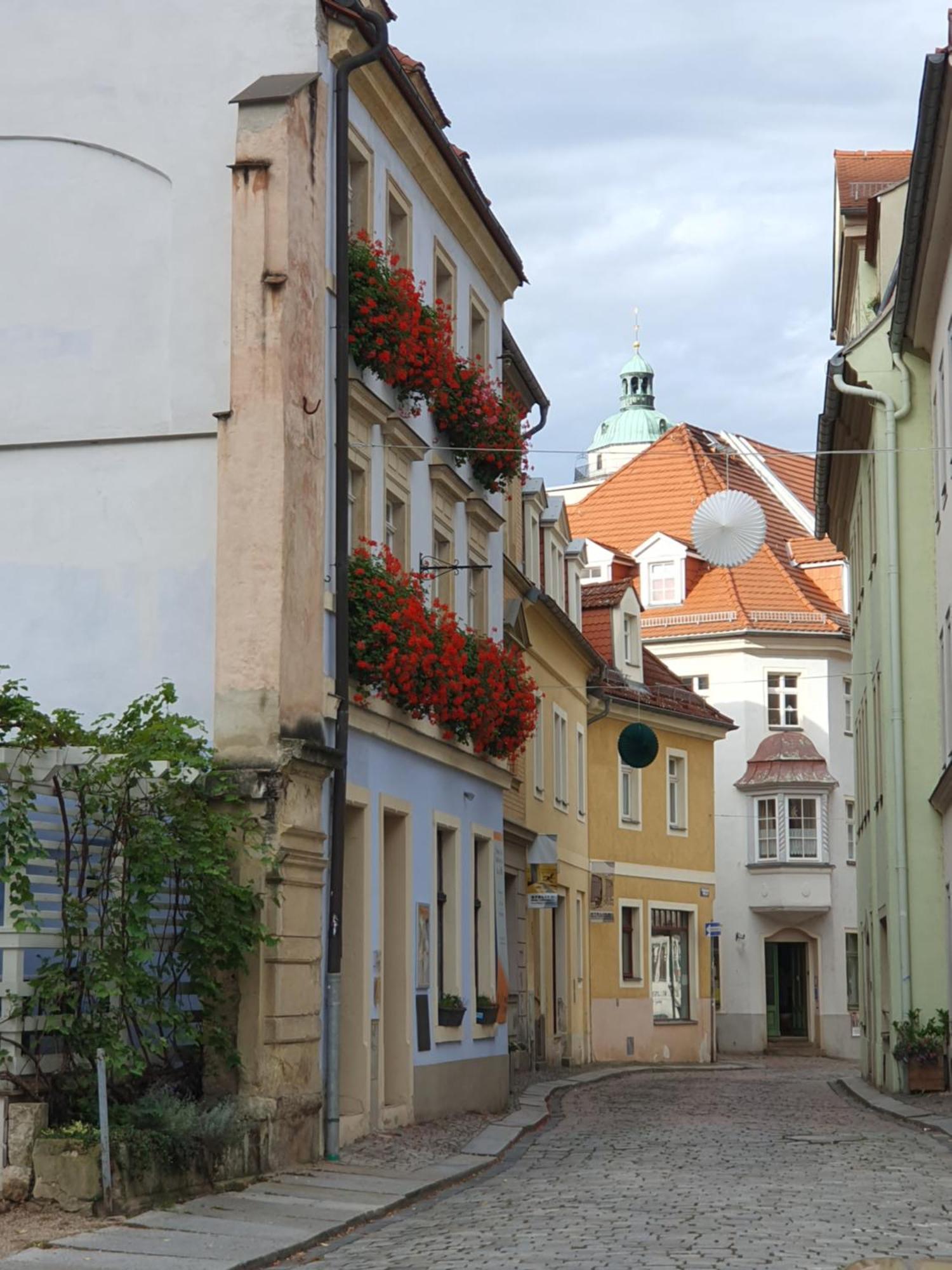 Ferienwohnung Ines Wolf In Der Meissner Innenstadt Meißen 外观 照片